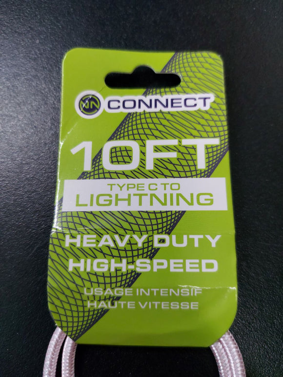 Connect Type C to I phone 10 ft Cable 12's (12.99)