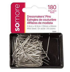 Straight Pins 180pcs (1.59)