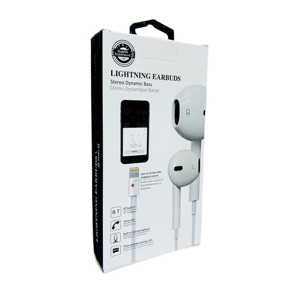 Premium Lightning Ear Buds (14.99)