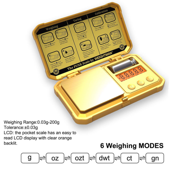Fuzion 24K-200 Pro Pocket Scale (29.99)