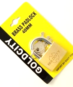 Brass Lock 40mm (5.99)