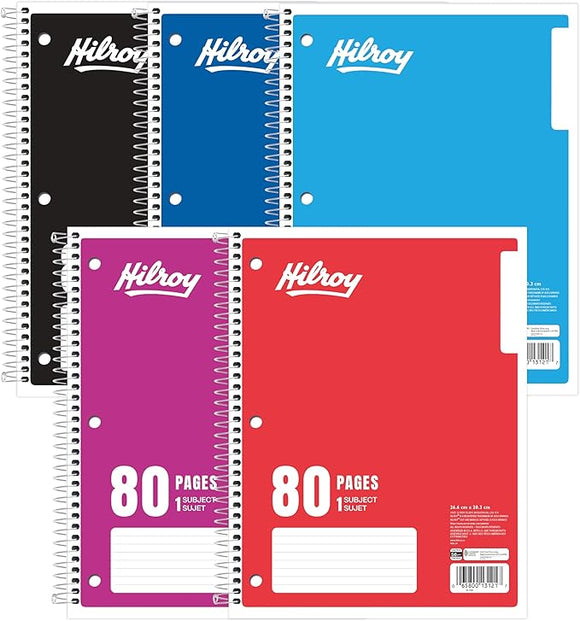 Hilroy Note book 26.6x20.3cm (1.99)