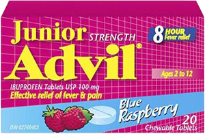Advil Junior 100mg 20's (15.99)