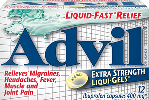 Advil Liqui-Gels 400mg 12's (12.99)
