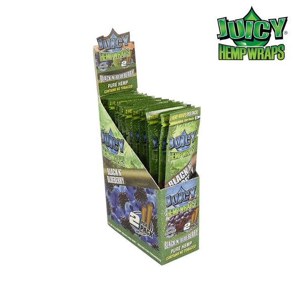 Juicy Jay Hemp wraps Blueberry (25/Display) (1.99)
