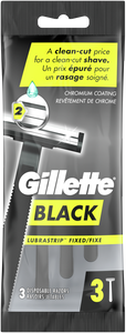 Gillette Black 3 Pack  (4.99)
