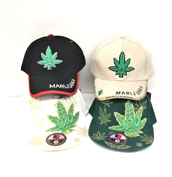 Assorted Cannabis Hats (19.99)