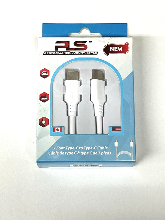 PLS Type-C to Type C 7' Cable (9.99)