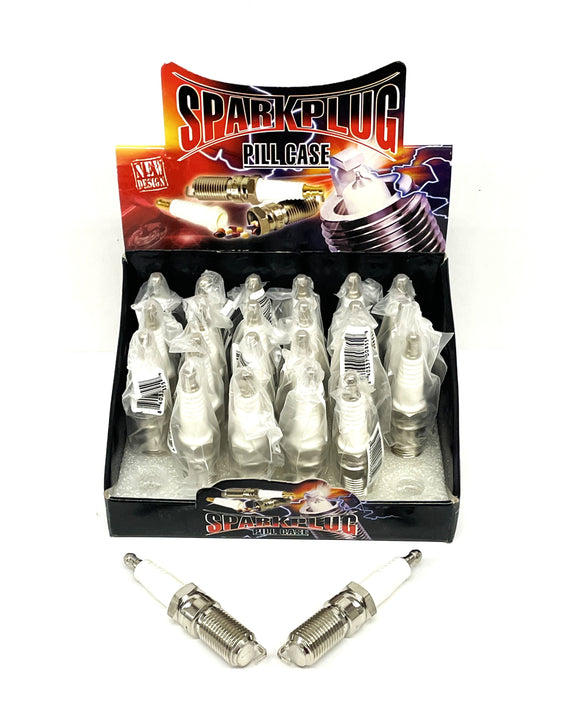 Sparkplug Pill Box Display 24's (4.99)