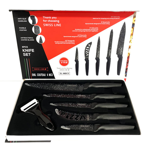 Kitchen Knife Set 6pc (29.99)