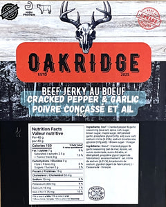 Oakridge Cracked Pepper Beef Jerky Slab ( 9.99 )