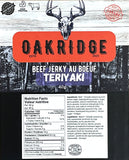 Oakridge Teriyaki Beef Jerky Slab (9.99 )