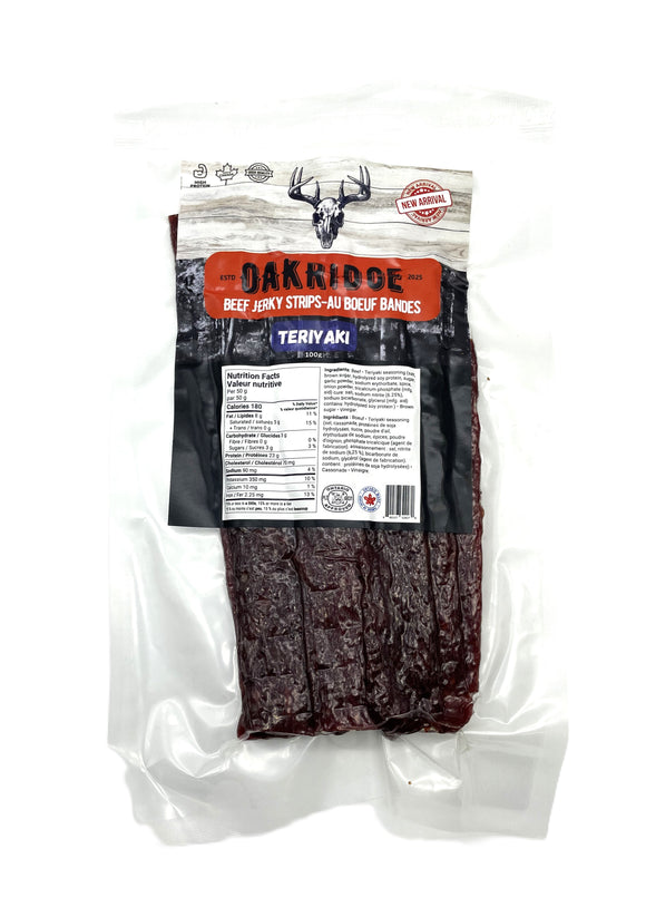 Oakridge Teriyaki Beef Jerky Strips ( 12.00 )