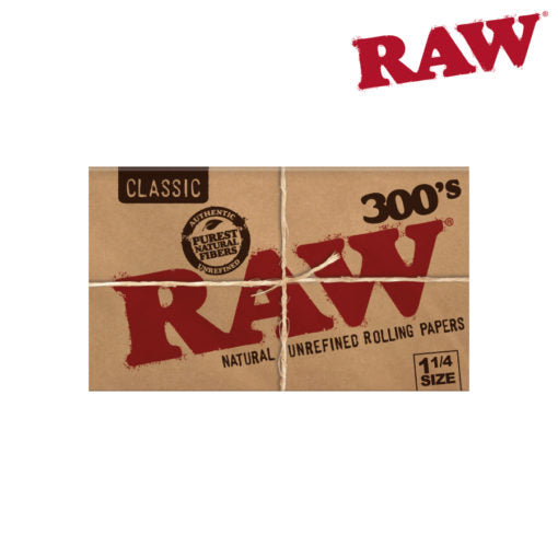 Raw Rolling papers 300's 40pcs (4.99)