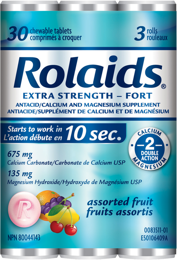 Rolaids Extra Strength 3Pack (3.99)