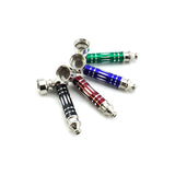 Metal Pipe with 5 screens (12/box) (4.99)