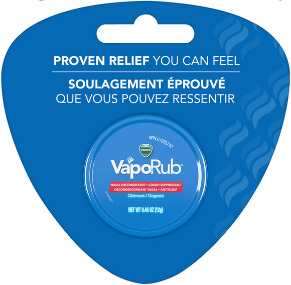 Vicks VapoRub Ointment 12gr (3.49 )