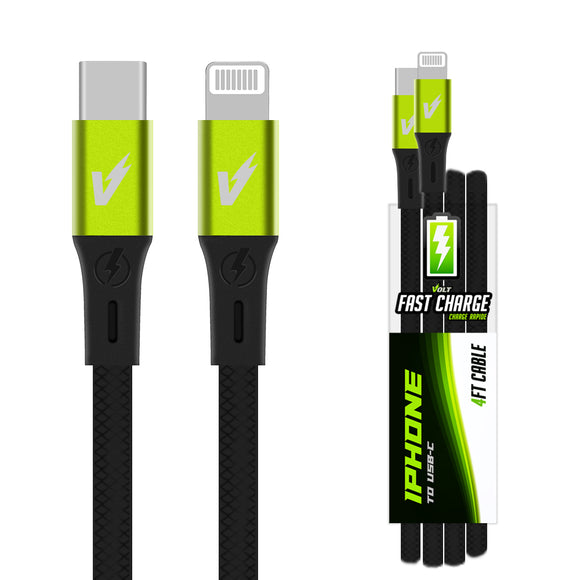 Volt 4' Fast Charge I phone Cable 10's (12.99)