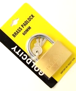 Brass Lock 60mm (9.99)