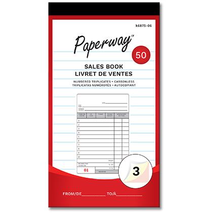 Sales Book 50  (3.99)