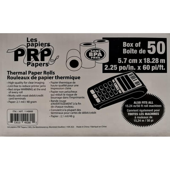 Debit Rolls 50pcs per box