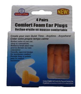 Comfort Foam Ear Plugs (2.99)