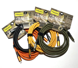 Tough Type C to Lightening 6 ft Cable. (16.99)