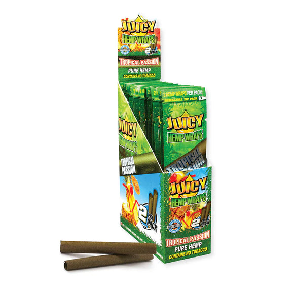 Juicy Jay Hemp wraps Tropical (25/Display) (1.99)