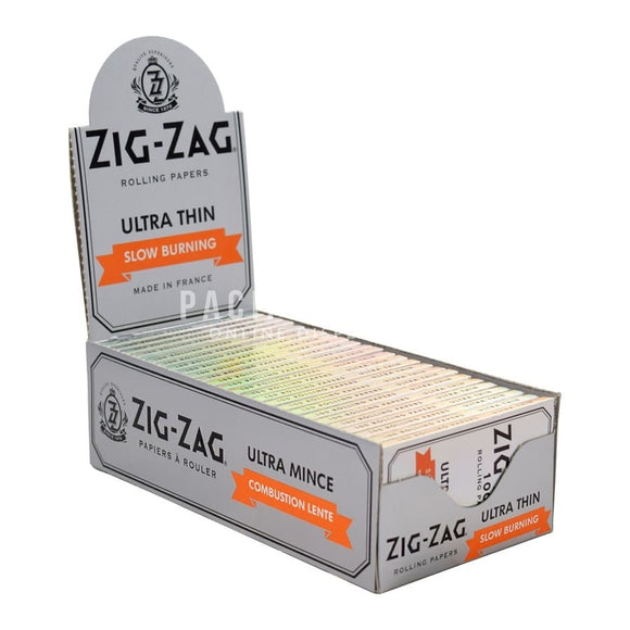 ZIG ZAG Ultra Thin Silver Papers 25PK (2.99)