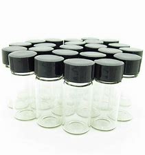 2.5ml Glass Vials 144/box (2/1.00)