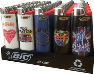 Bic Lighter Rock Bands 50pk (2.99)