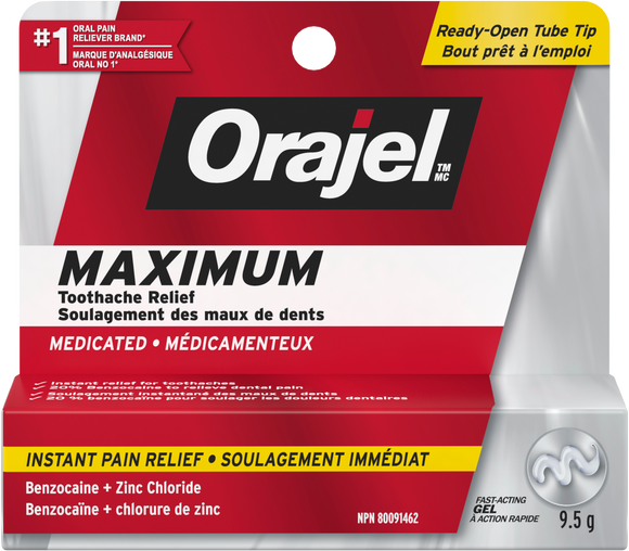 Orajel Maximum Toothache Relief (9.99)