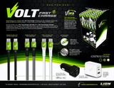 Volt Fast Charge Phone Cable Display 56pc Prepack