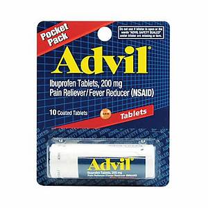 Advil Tablets Vial 10's (4.99)