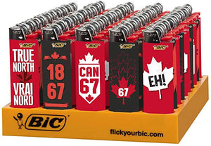 BIC Lighter Large "CANADIANA" 50pcs (2.99)