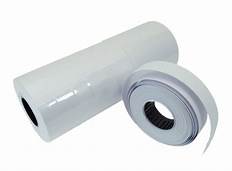 Contact/Garvey Price Gun stickers WHITE small  (9rolls/sleeve)