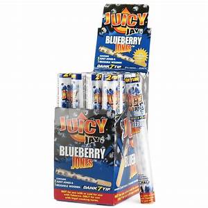 Juicy Jay Cones Blueberry (24/Display) (1.99)