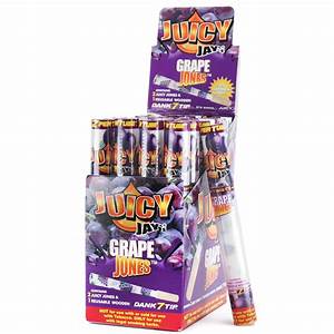 Juicy Jay Cones Grape (24/Display) (1.99)