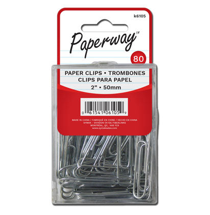 Paper Clips 80pk (3.99)