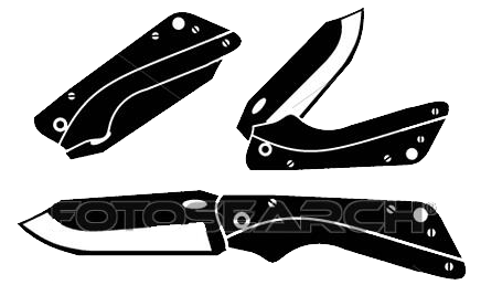 Custom folding Knife (24.99)