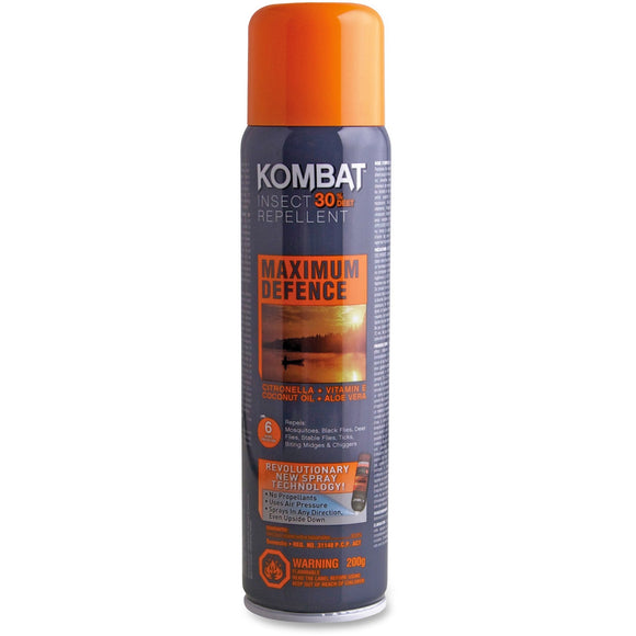 Kombat 30% Deet Repellent (15.99)