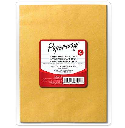 BROWN ENVELOPES - 4 10