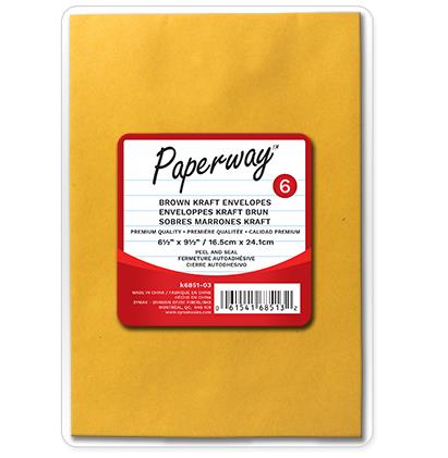 BROWN ENVELOPES - 6 6.5