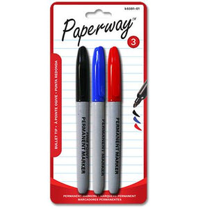 Permanent Marker 3pk (2.49)