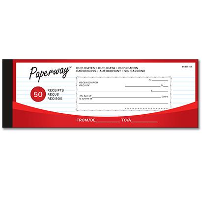 Receipt Book 50s (2.49)